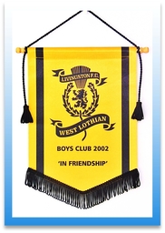 Printed Personalised Club Sports Pennants